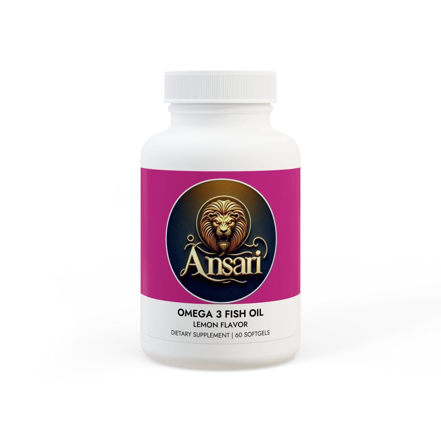 Omega 3 Fish Oil Supplement (60 Softgels)