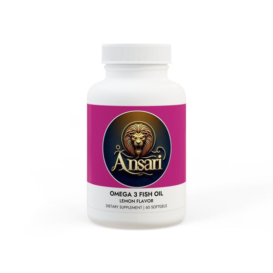 Omega 3 Fish Oil Supplement (60 Softgels)