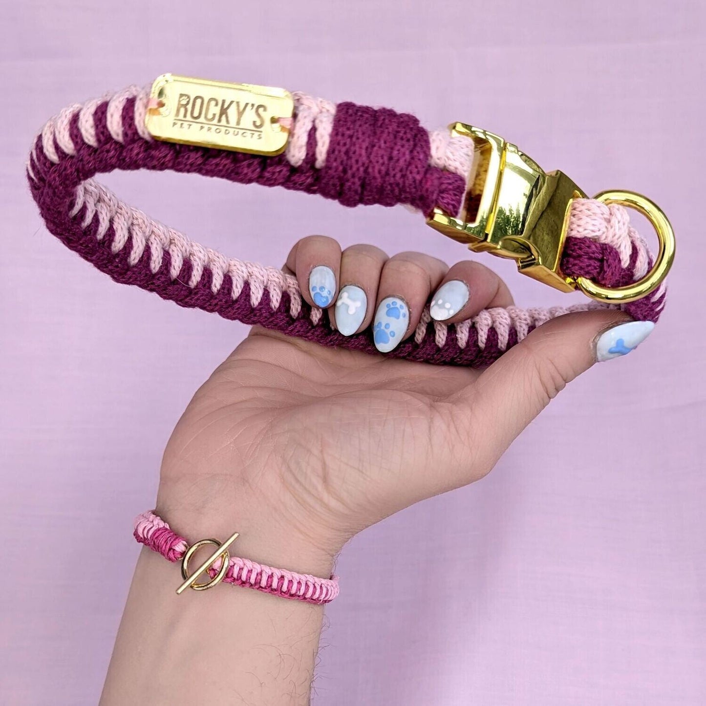 Make Your Own Dog Collar Craft Kit - PINK