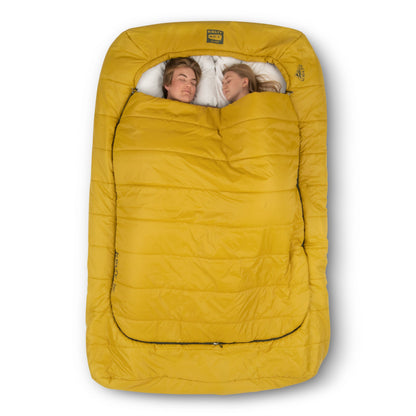 Kelty Tru Comfort Doublewide 20F Sleeping Bag in Olive Oil / Gamescape