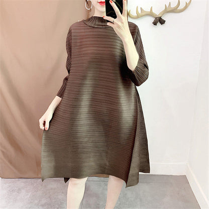 Mid-length a-line dress