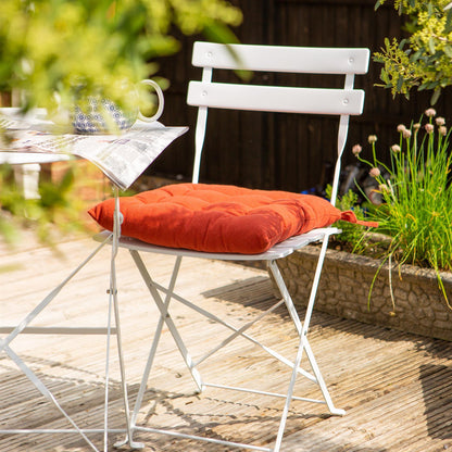 40cm Square Garden Chair Seat Cushion