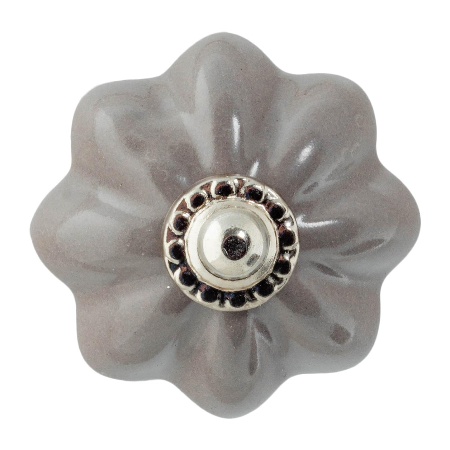 Floral Ceramic Cabinet Knob