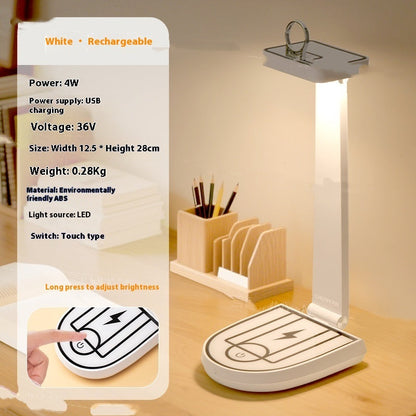 Basketball Hoop LED Table Lamp with Wireless Charging - Creative Desk Light
