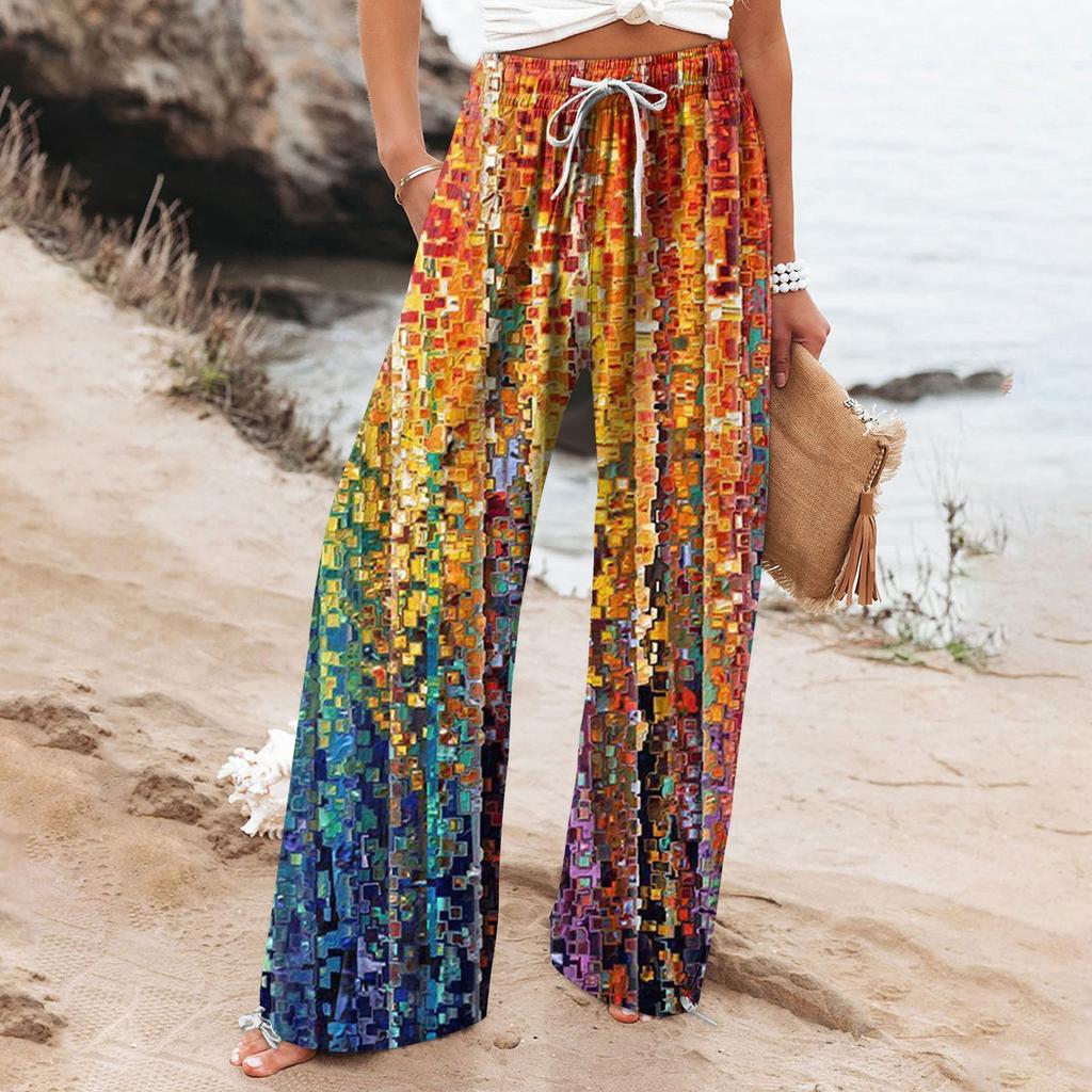 Versatile Ethnic Botanical Women's Pants