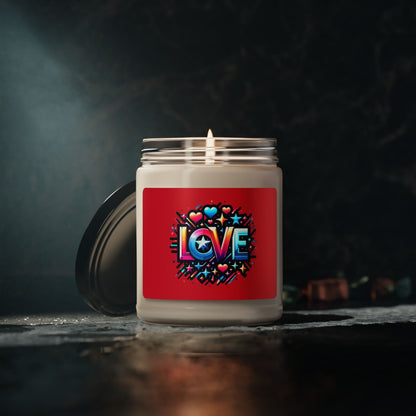 One Love Scented Soy Candle, 9oz