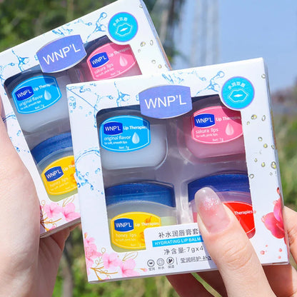 8/6/4pcs Moisturizing Lip Balm Set Lip Care Moisturizing Base Natural Plant Base Moisturizing Crack Lip Care Jelly Moisturizer