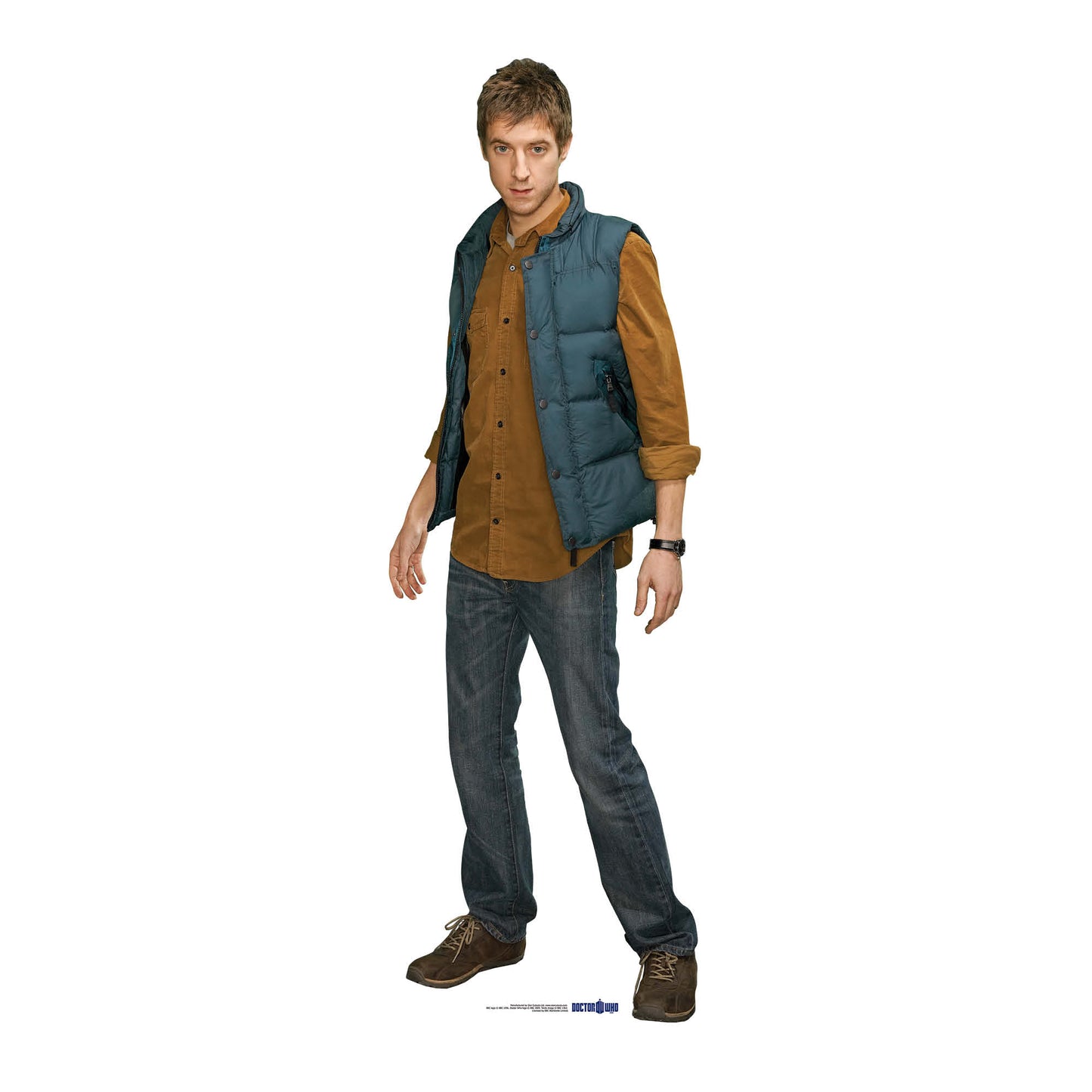 SC392 Rory - Body Warmer Cardboard Cut Out Height 182cm