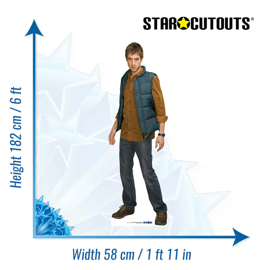 SC392 Rory - Body Warmer Cardboard Cut Out Height 182cm
