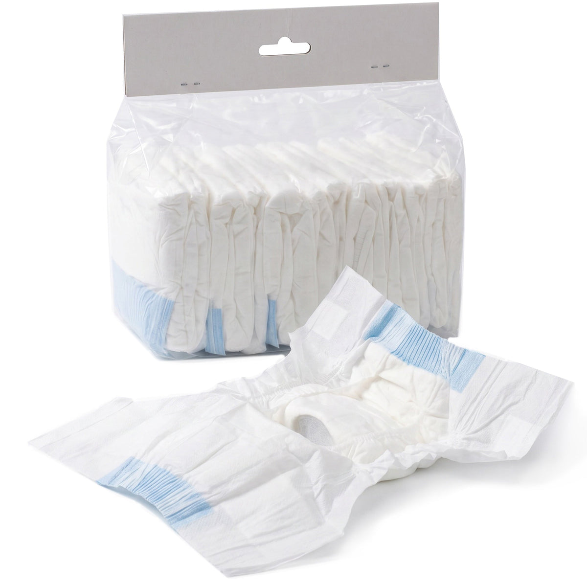 PawHut Disposable Dog Diapers Female for M Dogs Incontinence or Excitable Urination and Training 48 Count