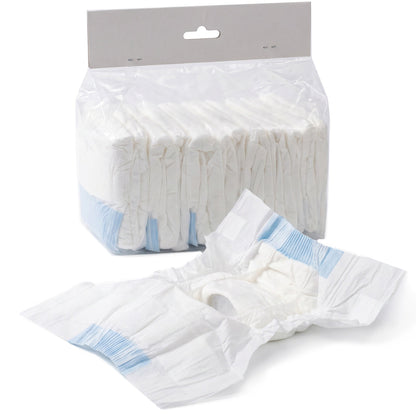 PawHut Disposable Dog Diapers Female for M Dogs Incontinence or Excitable Urination and Training 48 Count