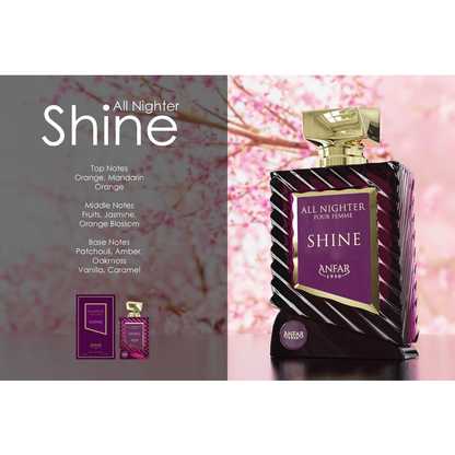 All Nighter Shine by Anfar – Extrait de Parfum (100ml)