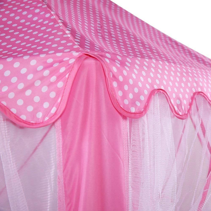 Pink Fairy Princess Hexagon Tent with LED Lights – Indoor & Outdoor Playhouse great Christmas present