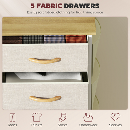 Wood Storage Chest of Drawers
