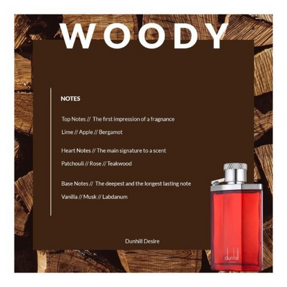 Dunhill Desire Red Eau de Toilette Spray 100ml