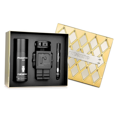 Paco Rabanne Phantom Gift Set (Parfum Spray 100ml  Deodorant Spray 150ml  10ml Travel Spray)