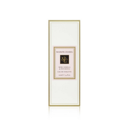 Maison Charel Rose, Vanilla, Vetiver & Patchouli Eau De Toilette 100ml