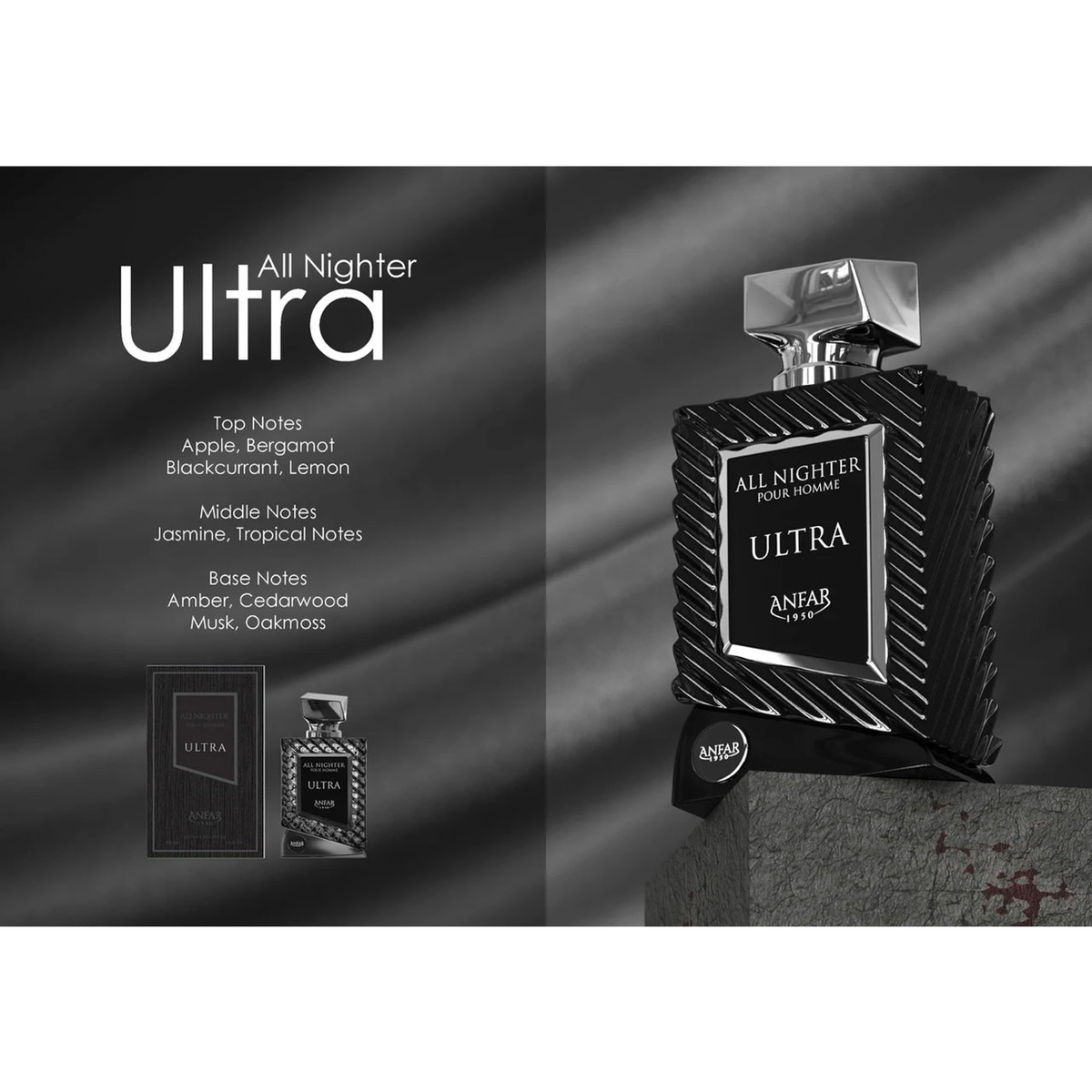 All Nighter Ultra by Anfar – Extrait de Parfum (100ml)
