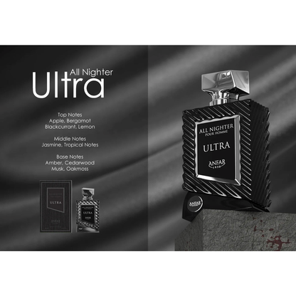 All Nighter Ultra by Anfar – Extrait de Parfum (100ml)