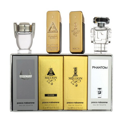 Paco Rabanne Mini Gift Set for Men (4 x 5ml)