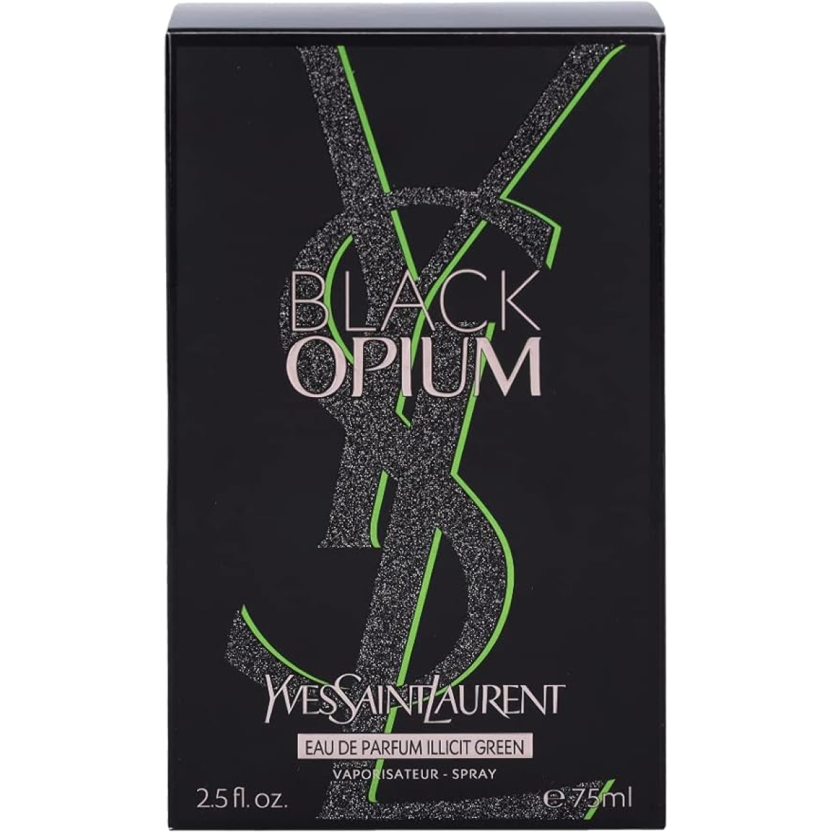 YSL Black Opium Illicit Green Eau De Parfum Spray 75ml