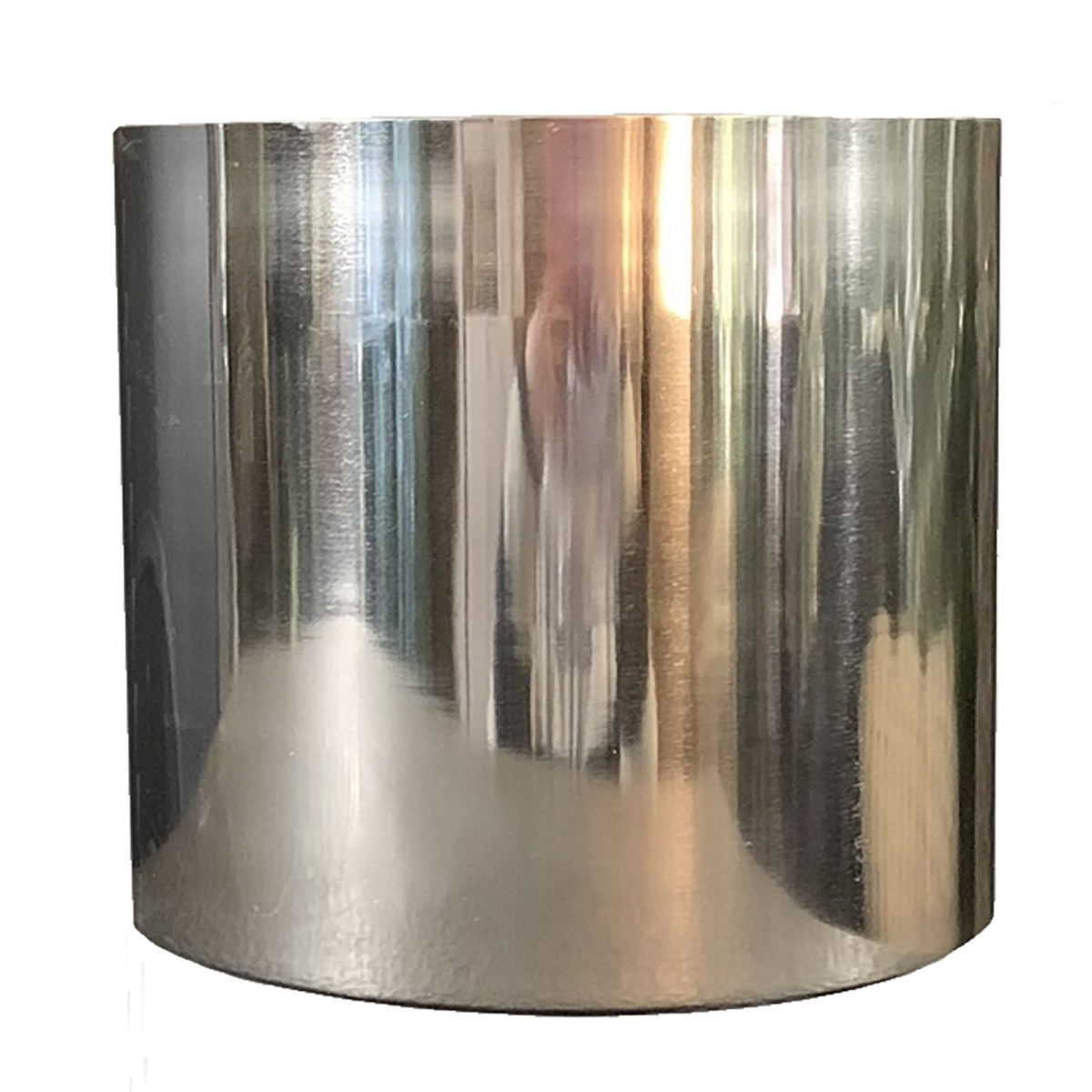 180cm Artificial Palm Tree Extra Large Silver Metal Planter