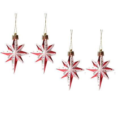 Christmas Painted Special-shaped Ball Pendant