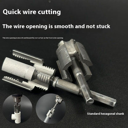 Integrated Internal And External Wire Opener For Water Pipes