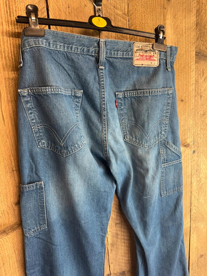 Vintage Levi Workwear Carpenters Jeans Mens 33x34
