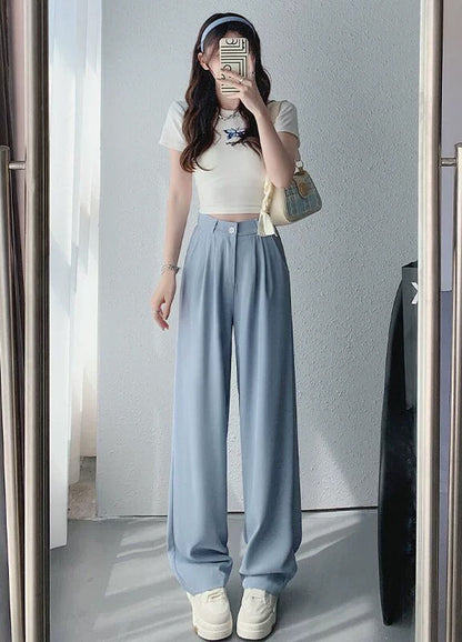 Fashion Casual Women's All-matching Straight Pants