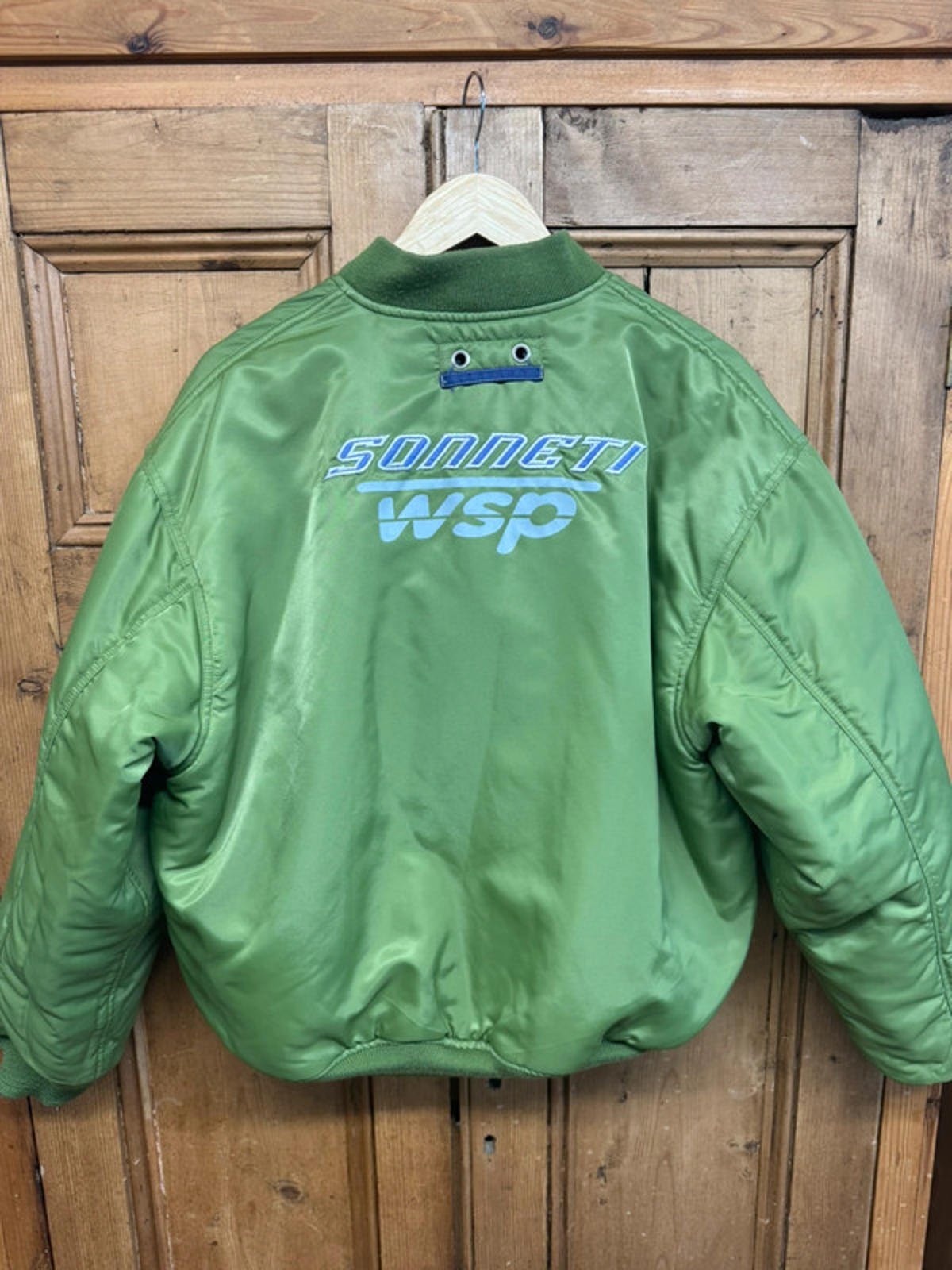 Original 90s Sonneti Bomber Jacket Reversible Rave Coat Unisex Men’s Womens