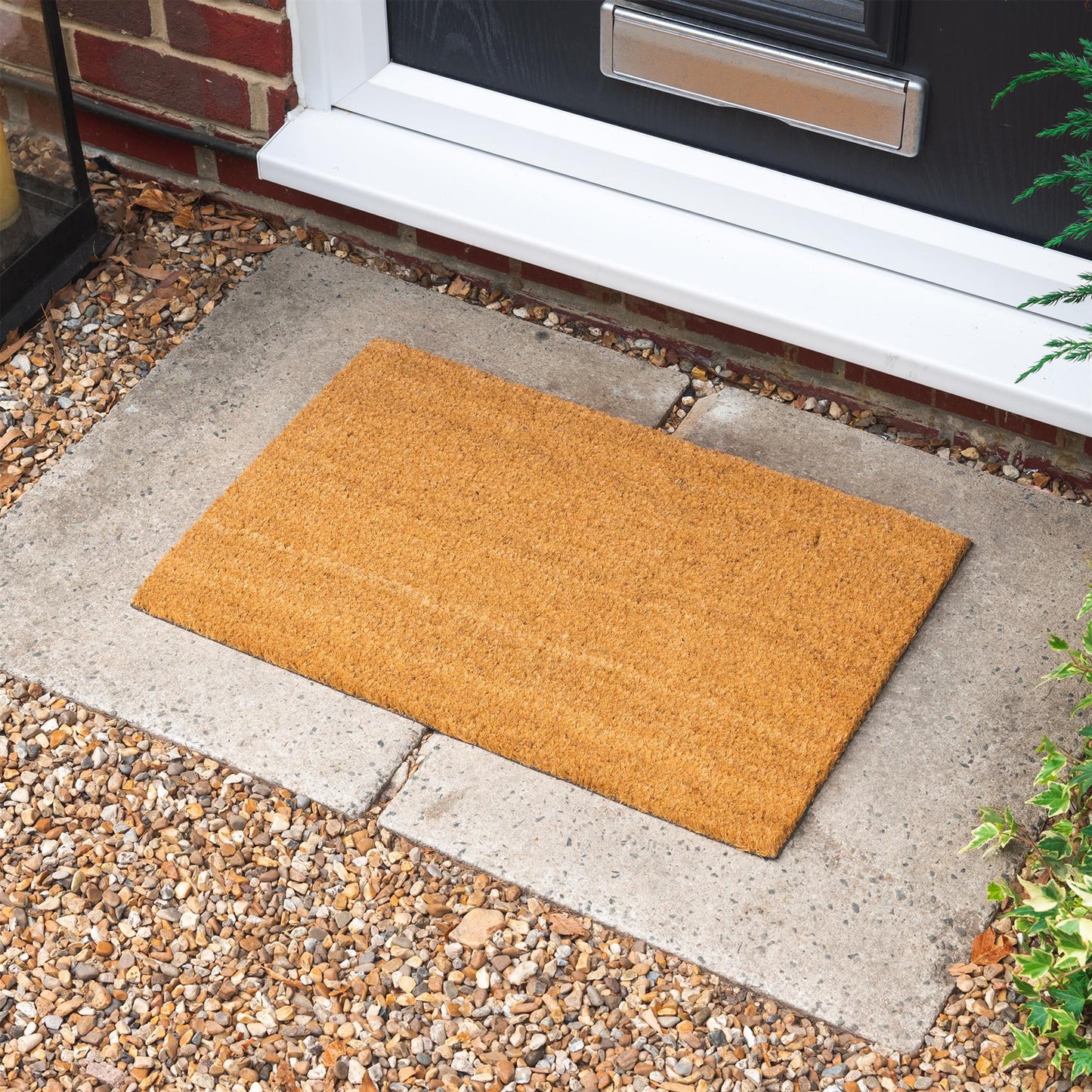 70cm x 40cm Plain Coir Door Mat