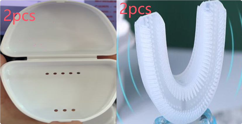 Smart Electric Toothbrush USB Rechargeable U-shaped Tooth