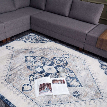 Montana Vintage Navy Rugs | 4020
