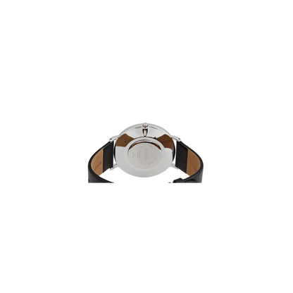 Sekonda Mens Basic White Dial Black Leather strap Watch 1342