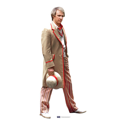SC407 Peter Davison - Fifth Doctor Cardboard Cut Out Height 179cm