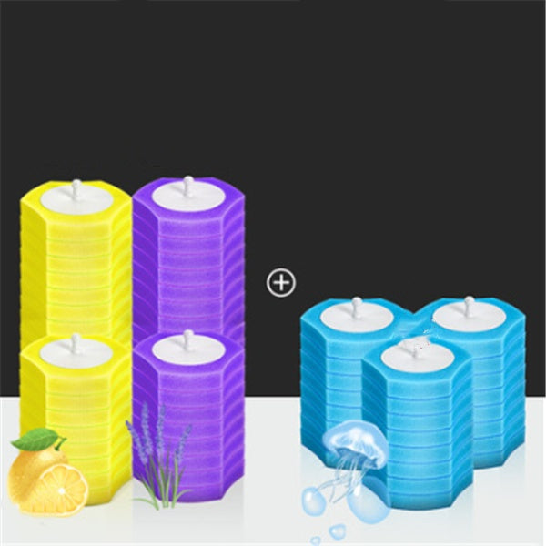 Premium Disposable Toilet Brush Set | Hygienic Deep-Clean System with Replaceable Heads
