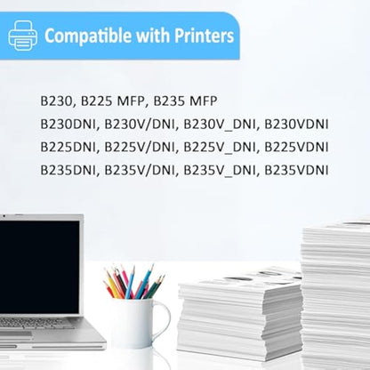 LAIPENG B230 B225 B235 Toner Cartridge 006R04400 Remanufactured for Xerox B230 B225 B235 Printer High Capacity 3000 Pages