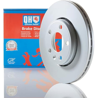 Quinton Hazell Brake Disc/Rotor | Single Disc | Front | 5 Bolt Holes | Internally Vented | BDC5469
