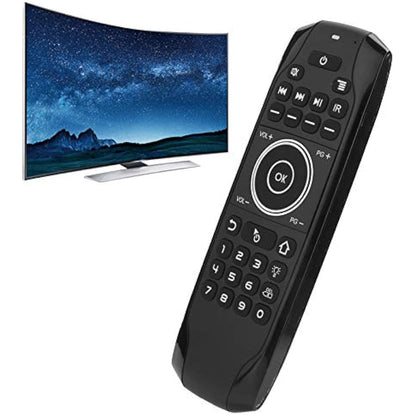 ASHATA Air Mouse,Air Remote Mouse for Bluetooth 5.0 Backlight for Android TV Box Control G7BTS Computer Supplies,Wireless Keyboard Fly Mouse for Android TV boxes,smart TVs,laptops
