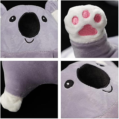 IPENNY 28inch Long Cute Koala Doll Plush Cuddly Toy Sleeping Buddy Pillow Super Soft Stuffed Animals Toy Snuggly Playtime Companions for Kids Valentines Girlfriend