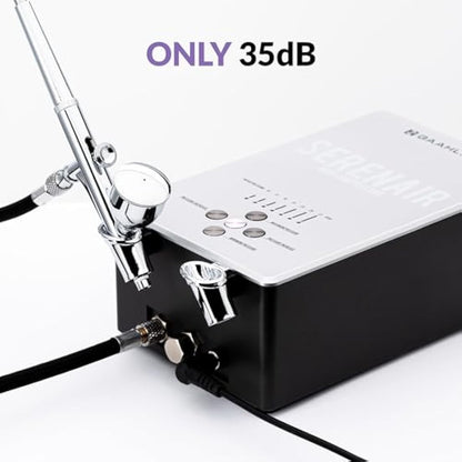 Gaahleri Airbrush Kit, Ambition Series GTS-06, Airbrush & Air Compressor with Air Control