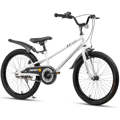 Glerc Fantacy 20 Inch Kids Bike for 2-14 Years Old Boys Girls with Water Bottle Holder & Stabilisers, Multiple Colors