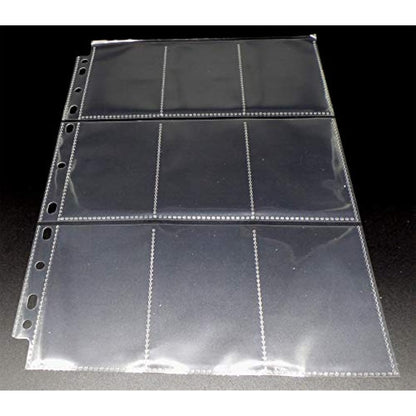 docsmagic.de 200 Premium 9-Pocket Pages Album Sleeve - MTG, PKM, YGO - Polypropylene (PP), Acid free, Rigid, A4, 2.28 kg