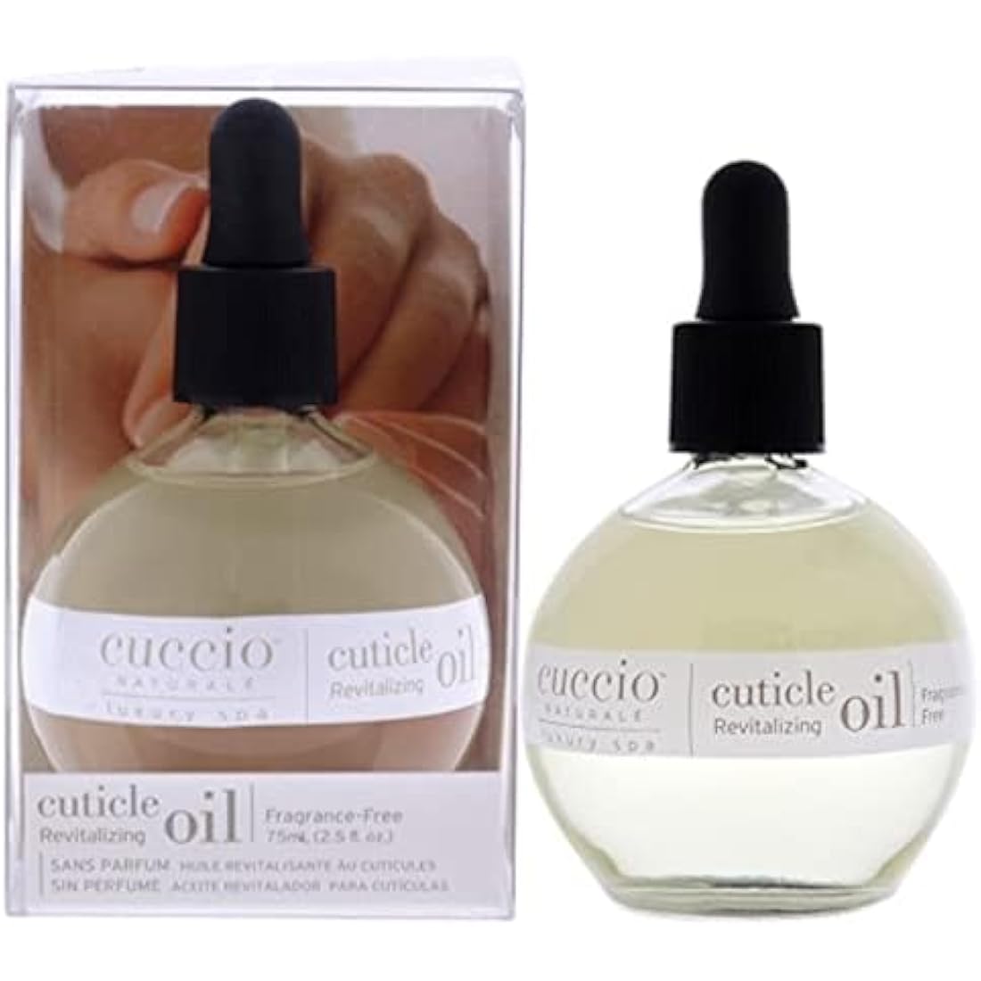 Cuccio Naturale Cuticle Oil Fragrance-Free 73ml, Cream