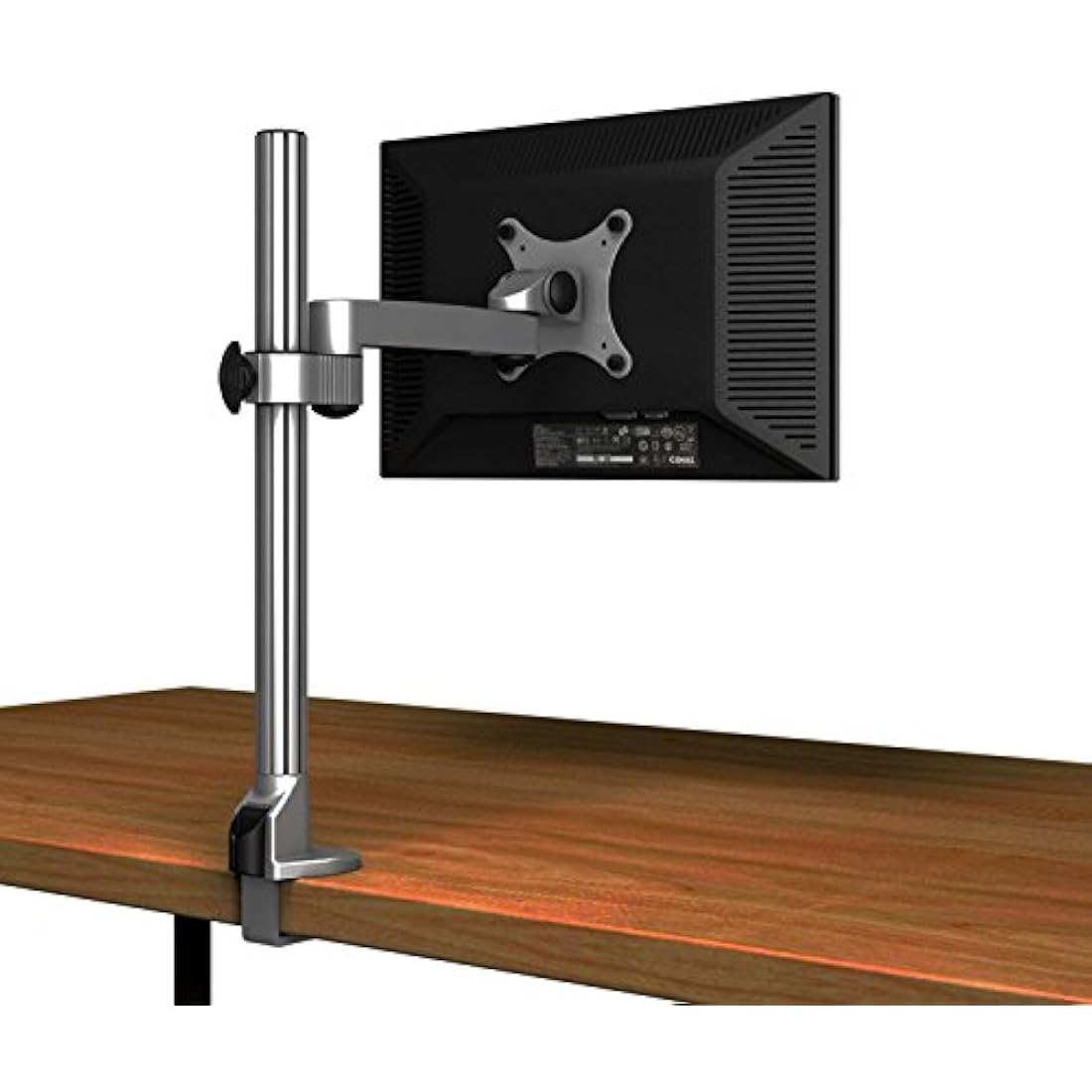 ThingyClub Monitor Desk Mount Bracket stand Arm for 10"-30" LCD LED Screens, Max VESA 100x100mm up to 8kg(17.6lbs) Weight Capacity (Single Arm)