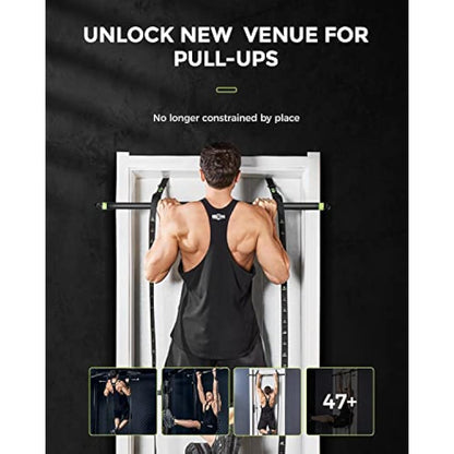 INNSTAR Upgraded Portable Home Gym 5.0, Adjustable Bench Press Resistance Bands,Full Body Workout Strength Training Equipment with Detachable Fitness Bar, Handles,for Home,Travel,Gym