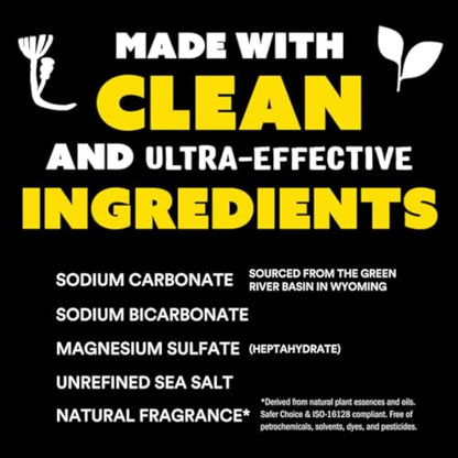 Molly's Suds Original Laundry Detergent Powder - Natural Washing Powder, Earth Derived Powder Detergent, Non-Liquid & Organic Washing Detergent, Sensitive Skin Laundry Detergent - 70 Loads, Peppermint