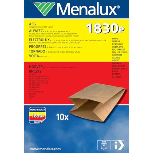 Menalux 1830 P, 10 Stamens, Paper, Suitable for Philips/Progress/Thomas