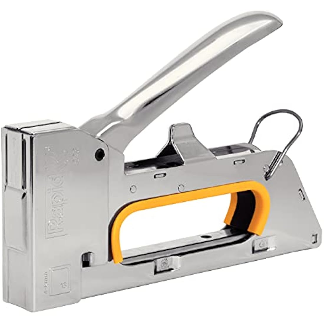 Rapid Heavy Duty Manual Staple Gun PRO R23 for No. 13 Staples, Upholstery Staple Gun with Ergonomic Handle, All-Steel Construction, and Easy Loading System, Made In Sweden (10600521), Silver